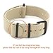 CIVO Watch Strap 4/8 Packs - 16mm 18mm 20mm 22mm 24mm Premium Ballistic Nylon Watch Bands Zulu Style for Men Women