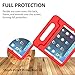 AVAWO Kids Case Compatible for iPad mini 1 2 3 - Light Weight Shock Proof Handle Stand Kids Compatible for iPad mini, iPad mini 3rd Generation, iPad mini 2 with Retina Display - Red