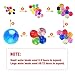 AINOLWAY Water Beads Pack Rainbow Mix for Orbies Spa Refill, Kid Sensory Toys and Vase Décor (20000 Small Water Beads /100 Large Jumbo Water Beads/5 Balloons)