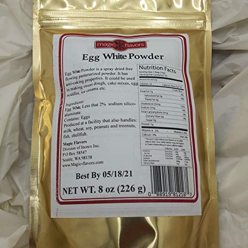 Magic Flavors Egg White Powder 8 oz