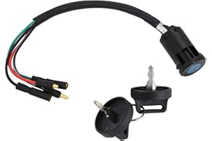 CALU LUKY Ignition Key Switch for Honda TRX300 Fourtrax 300 TRX300FW Fourtrax 1990 1991 1992 1993 1994 1995 1996 1997 1998 1999 2000 ATV