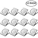 Strong Magnet Clips 1.2 Inch - 12 Packs Heavy Duty Metal Magnetic Clips for Refrigerator, Magnetic Clip for Whiteboard, Picture, Office Magnets, Magnets Clipboard for White Boards