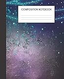 Composition Notebook: Mermaid Enchantment College Ruled Notebook Lined School Journal