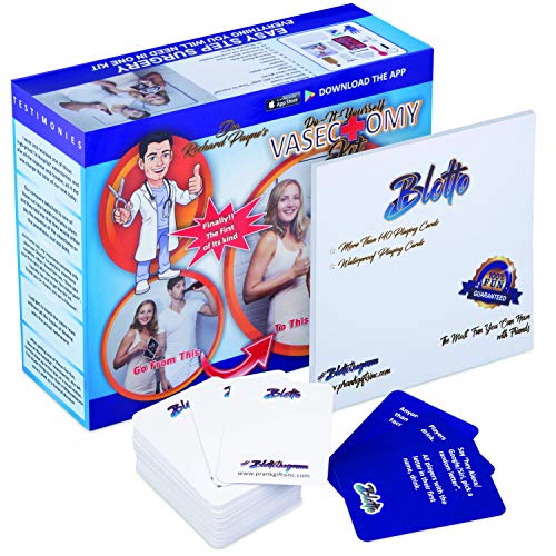 Prank Gift Boxes, Inc. DIY atHome Vasectomy Kit! Prank Box for Adult