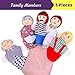 Wooden Finger Puppets 23-Piece Set - Fairy Tale & Nursery Rhymes Characters - Red Riding Hood, 3 Little Pigs, Goldilocks & The 3 Bears, Princess Kingdom