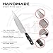 Pro Chefs Knife Set - 8 inch Professional Kitchen Sharp German High Carbon Stainless Steel for Cutting Slicing Chopping - Ergonomic Handle and Hand Guard Finger Protector