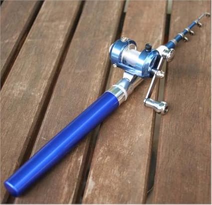 small fishing rod and reel
