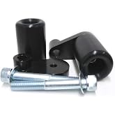 Shogun USA Made Kaw Ninja 500 Z500 2024 2025 2026 NO Cut Black Frame Sliders Fits ABS &amp; Non ABS Models - 750-4169 - Instructions Shown in Images