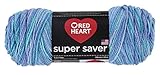 Red Heart Super Saver Yarn, Ocean Print