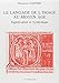Le langage de l'image au Moyen Age (French Edition) by 