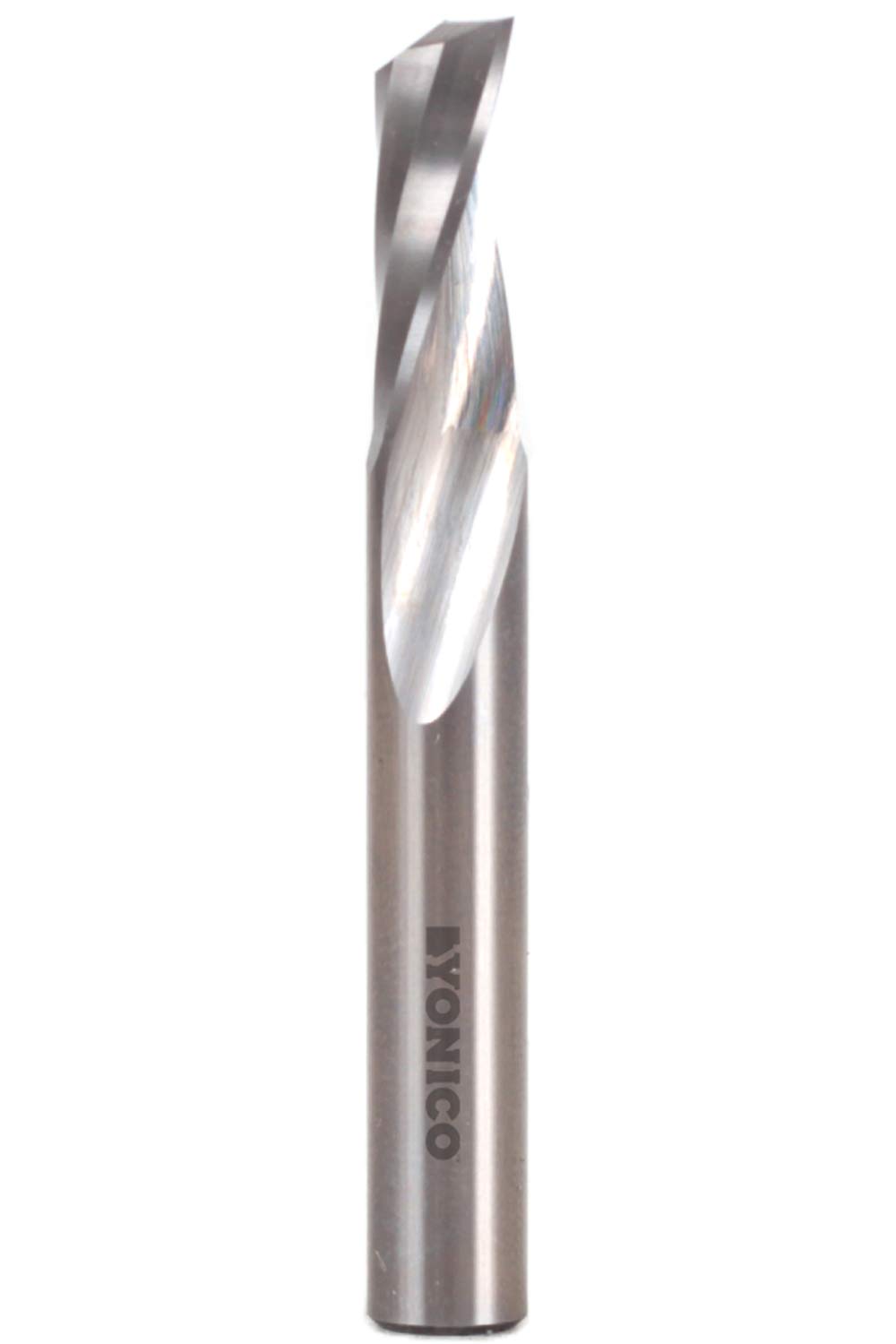 Yonico 31013-SC 1/4-Inch Diameter O Flute Upcut Spiral End Mill CNC Router Bit 1/4-Inch Shank