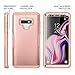 YOUMAKER Case for Galaxy Note 9, Full Body Heavy Duty Protection with Built-in Screen Protector Shockproof Rugged Cover for Samsung Galaxy Note 9 (2018) 6.4 inch - Rose Gold/Pink