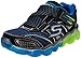 Skechers Kids Boys' Skech Air-Turbo Rush Sneaker,Black/Blue/Lime,2 M US Little Kid