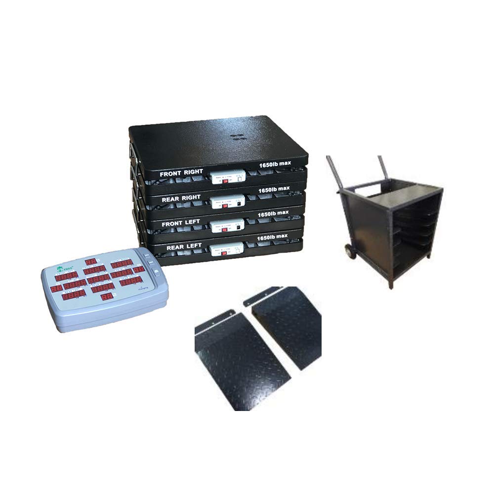 LW Measurements MRC 6500 Bluetooth Aluminum Race Car Scale 6500 lb x 1