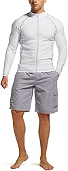 TSLA Men's Long Sleeve Zip Rash