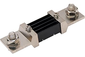Fielect 500A 75mV DC Current Meter Shunt Resistor Resistance for DC Ammeter Shunt FL-2 1Pcs
