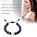 Maromalife Lava Stone Diffuser Bracelet Handmade Woven Bracelet Adjustable Braided Wristband Essential Oil Aromatherapy Bracelet Yoga Wristband with Lava Stone