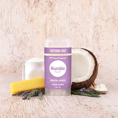 Humble Brands All Natural Aluminum Free Deodorant Stick for Women and