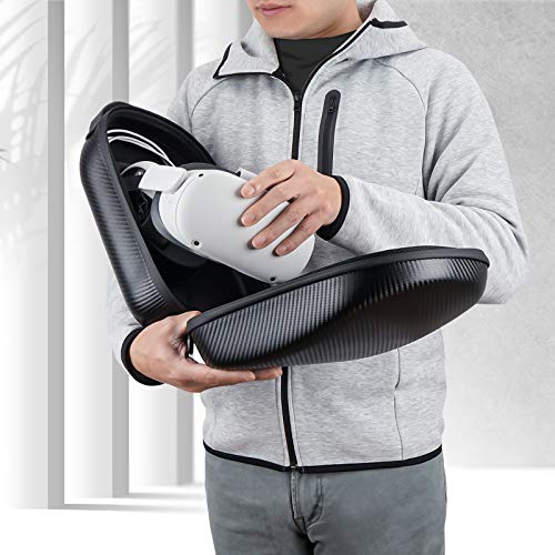 SARLAR Hard Carrying Case for Oculus Quest 2/ Elite Strap Edition