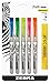 Zebra Zazzle Liquid Ink Highlighter, Chisel Tip, Assorted Colors, 5-Count