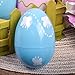 Valery Madelyn 24ct 3.15 inch Joyful Toy Easter Eggs Fillers Hunt Assorted Color for Kids and Party Decoration