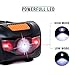 LED Headlamp Flashlight - Great for Camping, Fishing, Hiking, Dog Walking, & Kids. One of The Lightest (2.6 oz) White Cree Headlight, Water & Shock Resistant + Red Strobe, 3 AAA Batteries Included