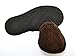 Arus Women's Turkish Terry Cotton Cloth Spa Slippers One Size Fits Most, Chestnut Brown with Black Sole, One Size, Chestnut Brown with Black Sole
