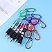 WINOMO Keychain 3-in-1 Handy Retractable Badge Reel Pen Belt Clip Pack of 5