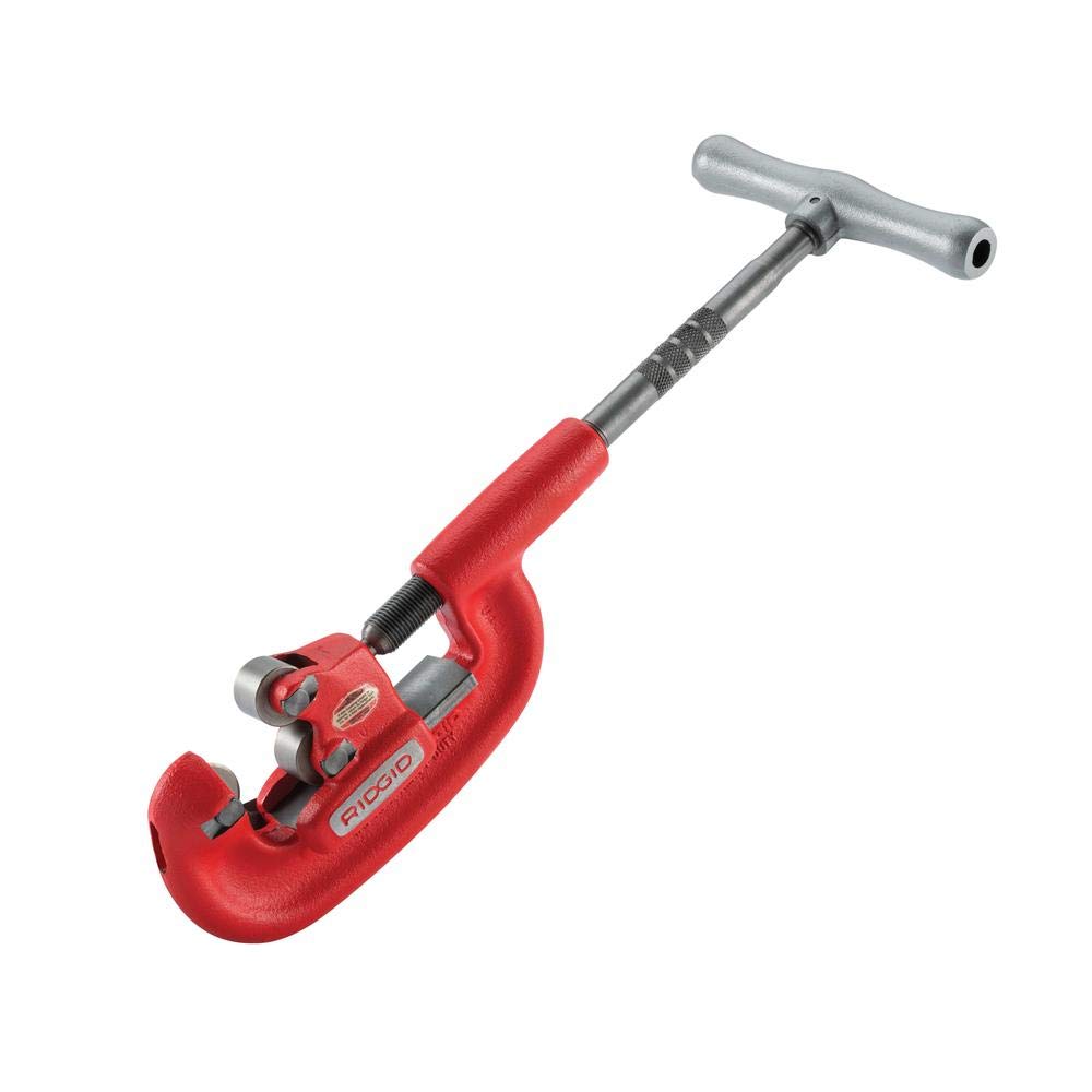 RIDGID 32820 Model 2-A Heavy-Duty Pipe Cutter, 1/8-inch to 2-inch Steel Pipe Cutter,Red - Image 3