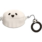 kwmobile Silicone Case Compatible with Anker soundcore P40i Case Cover - Ghost White/Black