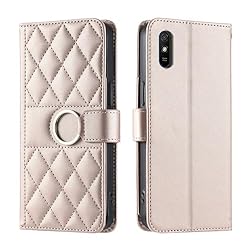 Lucyliy Compatible with Xiaomi Redmi 9A Case Flip