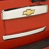 E-Autogrilles Rear Upper/Lower Hatch Cover Tailgate Liftgate Handle Trim Chrome ABS for 07-14 Chevrolet Suburban/Tahoe (69-0103)
