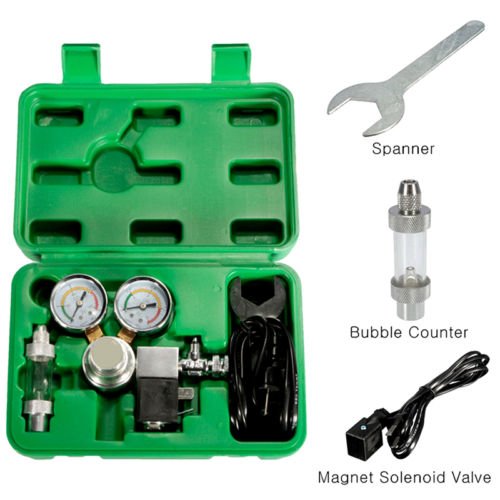 Prime Time! Aquarium Co2 Regulator Magnetic Solenoid Valve Dual Two Gauge Planted