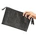 3 Pack Multi-Purpose Zipper Handbag Pouch Organizer Bag For Travel, Toiletries,Cosmetics, Make Up,Cables,Gadgets
