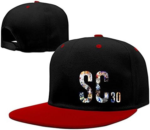 Best Graphic Snapback GSW Stephen SC Curry Baketball Player Hip Hop Hats Red