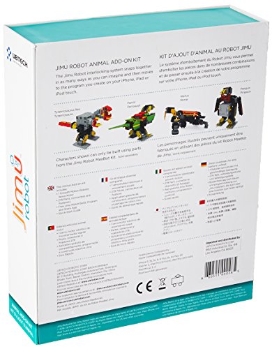 UBTECH JIMU Robot Animal Add On Kit - Digital Servo & Character Parts For All JIMU Robot Kits Buildi - //coolthings.us