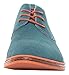 Serene Men's Casual Leather Lace Up Soft Breathable Fashion Oxfords (7.5D(M)US, green)