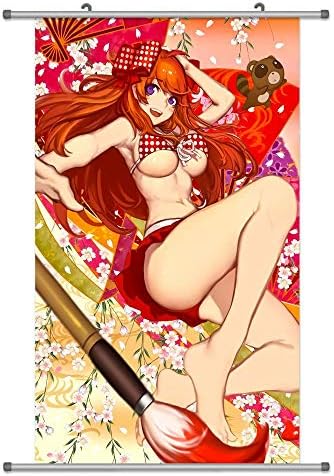 Laohujia A Wide Variety of Gekkan Shoujo Nozaki-kun Anime Characters Wall Scroll Hanging Decor (Sakura Chiyo 4)