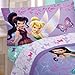 Disney Fairies Sparkling Butterflies 4pc Full Bed Sheets Set
