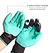 Runfish Gardening Gloves, Women Garden Digging Gloves with Claws Protective Gear Gardening Tool for Gardeners (2 Pairs)