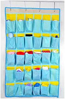 Waterproof Oxford Multi-layer 30 Pockets Door/Wall/Closet Hanging Storage Bag Bathroom Tidy Organizer