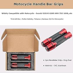 2pcs Motocycle Handlebar Grip Ends Set, Fit with