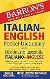 Italian-English Pocket Dictionary: 70,000 words, phrases & examples (Barron's Pocket Bilingual Dictionaries)