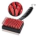 Unicook Outdoor Grill Brush, Heavy Duty Nylon BBQ Cleaning Brush, Removable Head XL Gas Grill Cleaner, Durable and Effective, Best Alternative to Dangerous Wire Brush, Do Not Use on Hot/Warm Grill