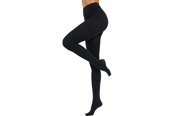 CozyWow Women's 80 Denier Run Resistant Tights | Semi Opaque Coverage, High Waist, Soft & Elastic, Comfortable Wear, Everyday
