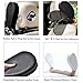 TEEPIRE Car Seat Headrest Pillow, Headrest for car, Head Neck Support Detachable,Premium seat held Pillow, 180 Degree Adjustable Both Sides Travel Sleeping Cushion for Kids Adults (Black)