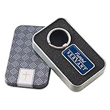 Christian Art Gifts Faithful Servant Metal Keychain In Gift Box