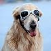 PETLESO Dog Goggles Large Breed, Dog Sunglasses for Medium Large Breed UV Protection Dog Goggles, Square