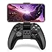 CooCeer Game Controller Gamepad Wireless Bluetooth Gaming Joystick Joypad with Clamp Holder Compatible with iOS iPhone/iPad/iPod (Black)thumb 1