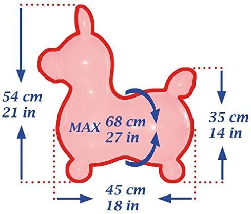 GYMNIC Rody Horse Ride on, Arte